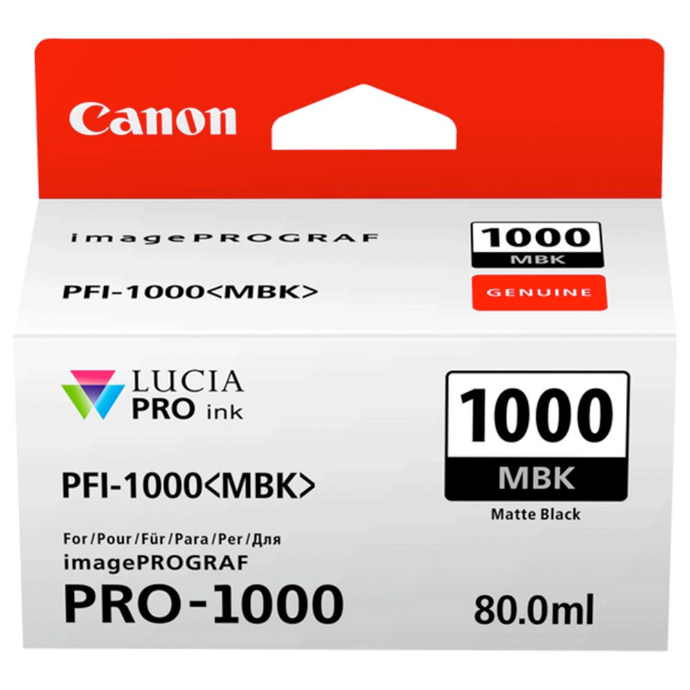 Canon PFI-1000 MBK Bläckpatron, matte black
