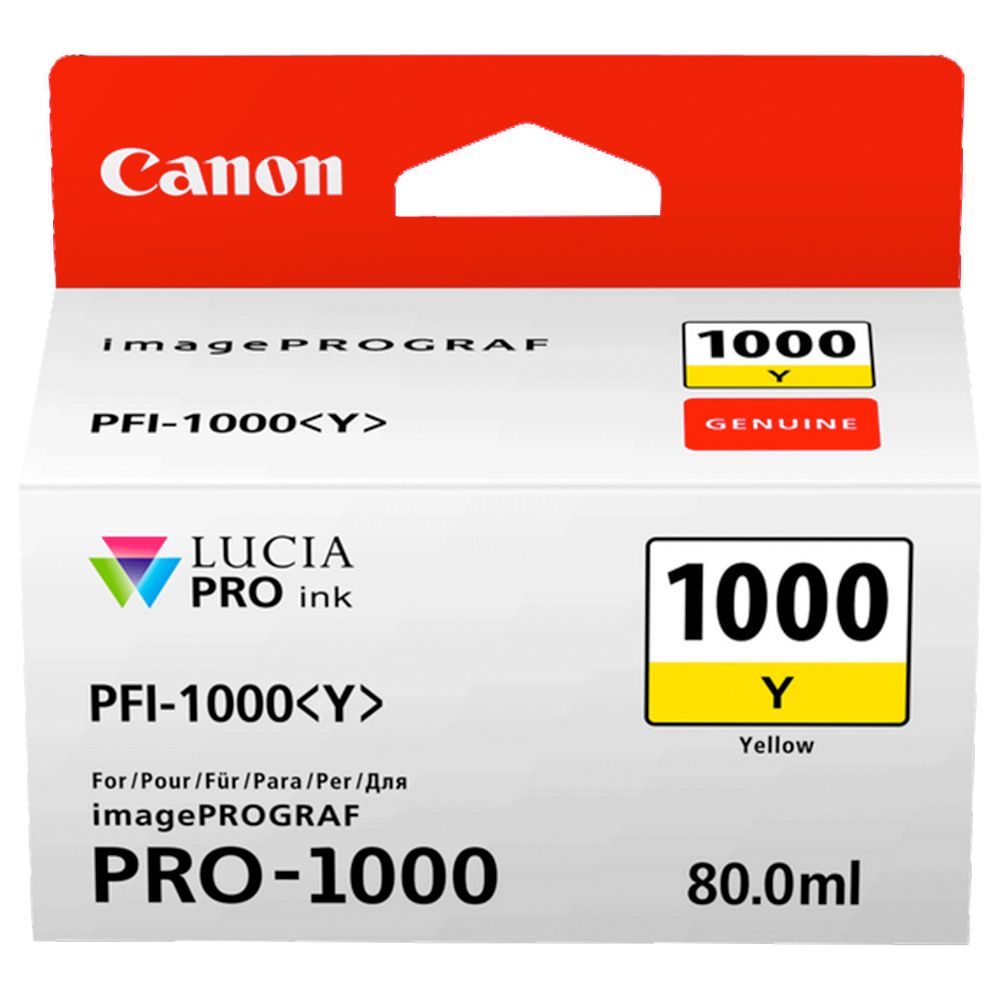 Canon PFI-1000 Y Bläckpatron, gul