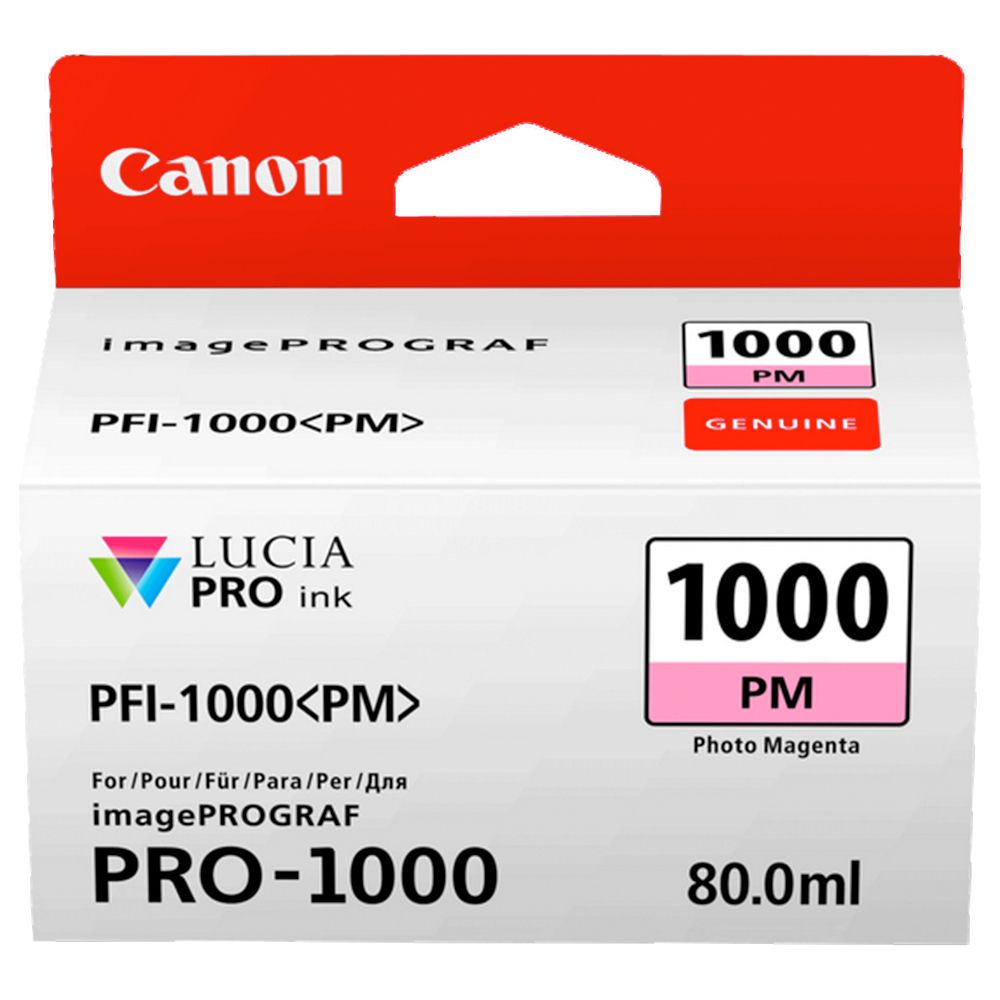 Canon PFI-1000 PM Bläckpatron, Photo Magenta