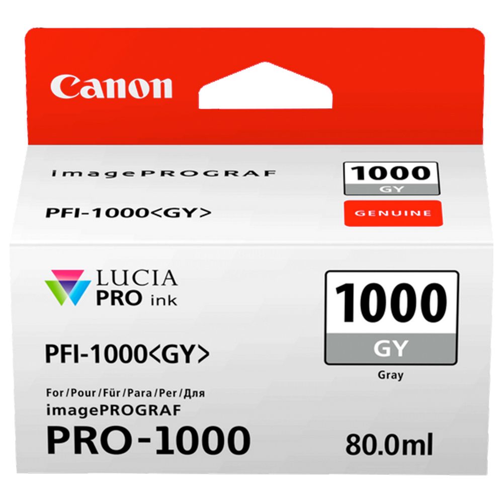 Canon PFI-1000 GY Bläckpatron, grå
