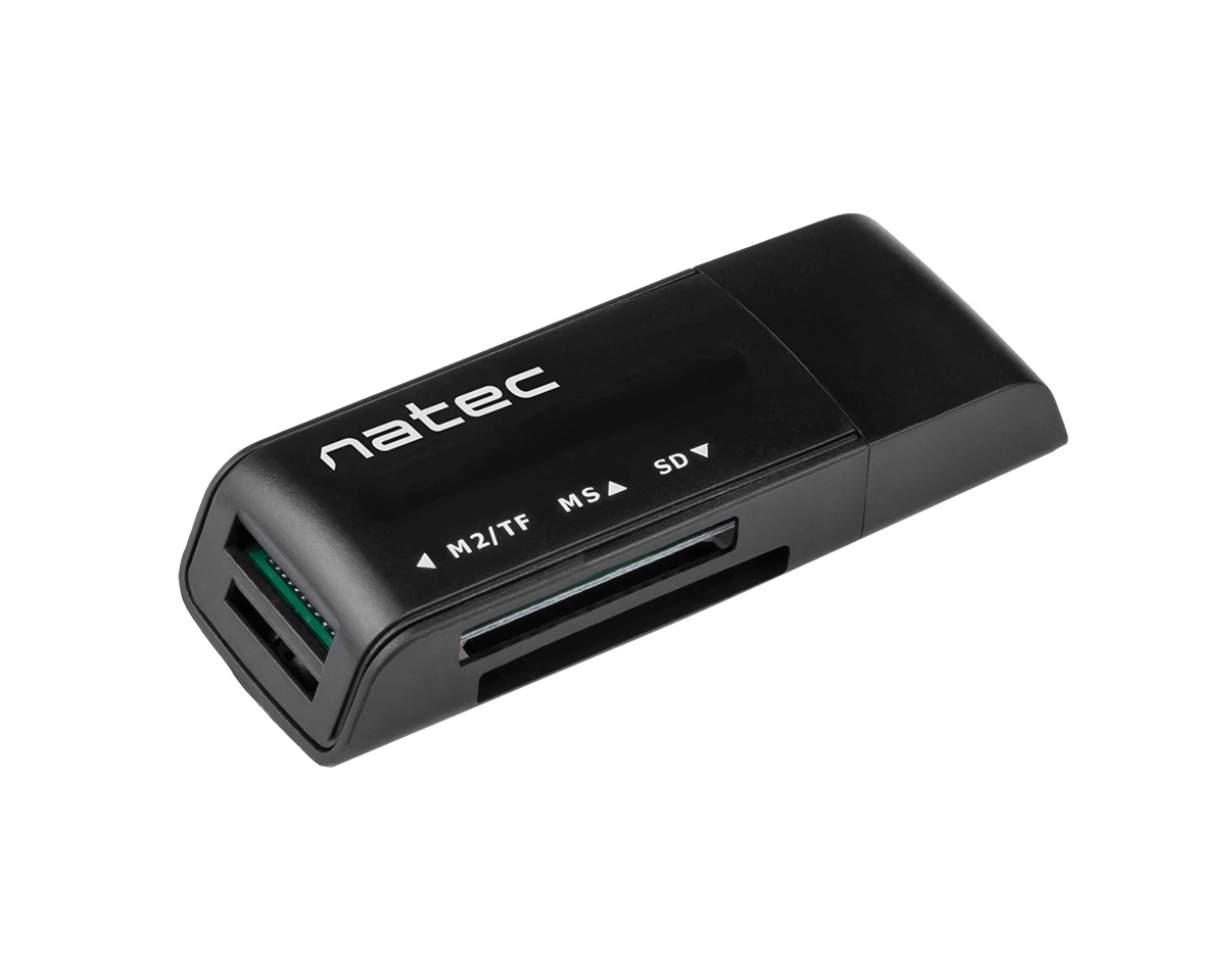 Natec MINI ANT 3 - kortläsare - USB 2.0
