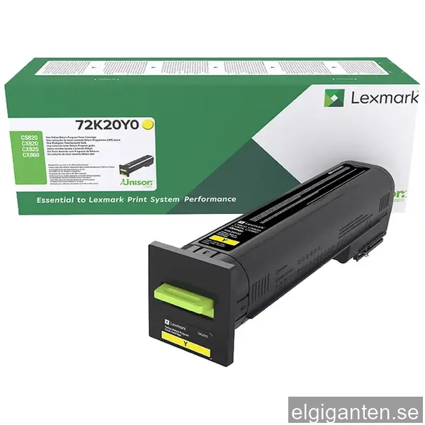Lexmark - Gul - original