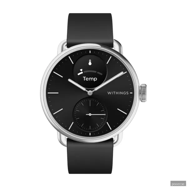 Withings Scanwatch 2 38 mm, svart