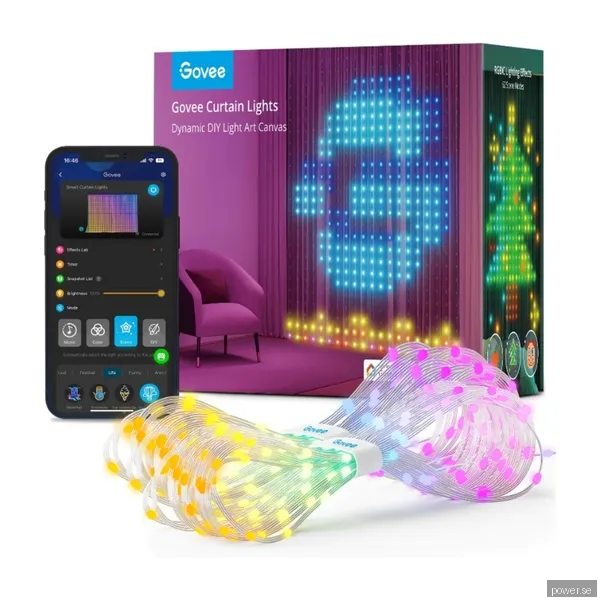 Govee WIFI & Bluetooth Curtain Light