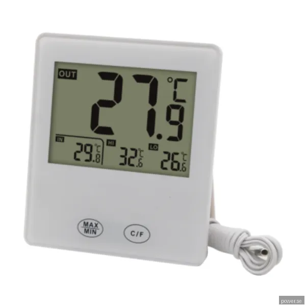 Nordic Quality digital termometer ute/inne