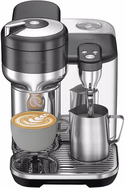 Nespresso Vertuo Creatista kapselmaskin från Sage (svart stål)