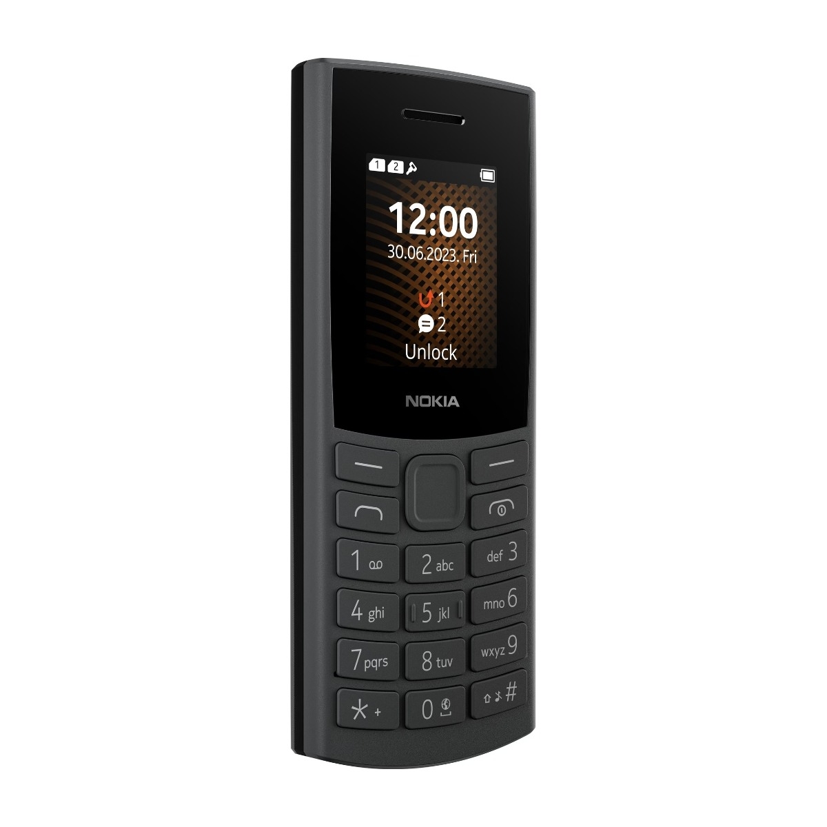 Nokia 105 Classic mobiltelefon (svart)