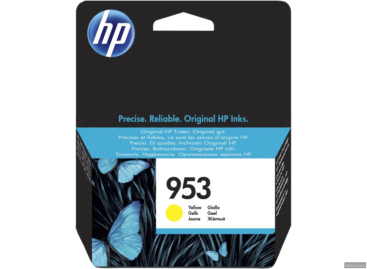 HP bläckpatron 953 Original Gul