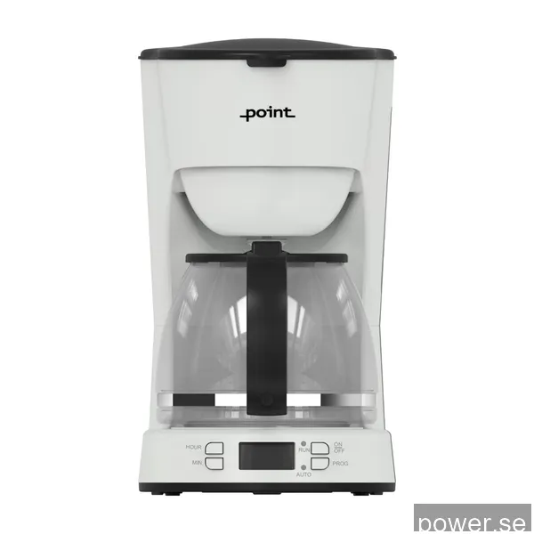 Point POCM5010WH kaffebryggare, vit