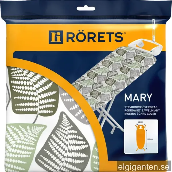 Rörets Mary strykbrädsöverdrag, flera mönster/färger