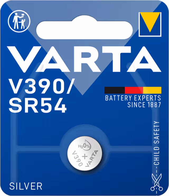 VARTA V 390 - batteri - SR54 - silveroxid
