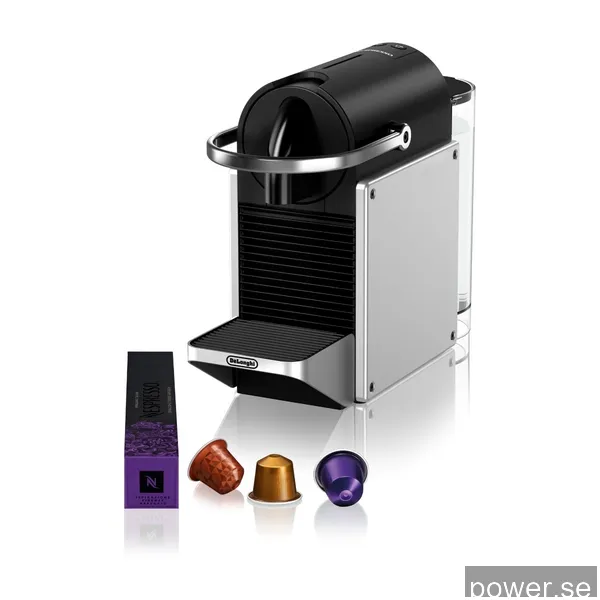 Nespresso Pixie kapselmaskin By Delonghi, silver