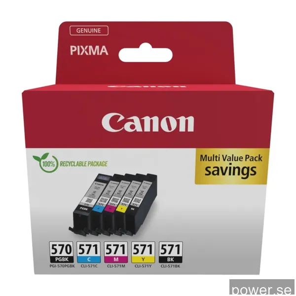 Canon PG-570/CLI-571 / 0372C006 Multi Pac