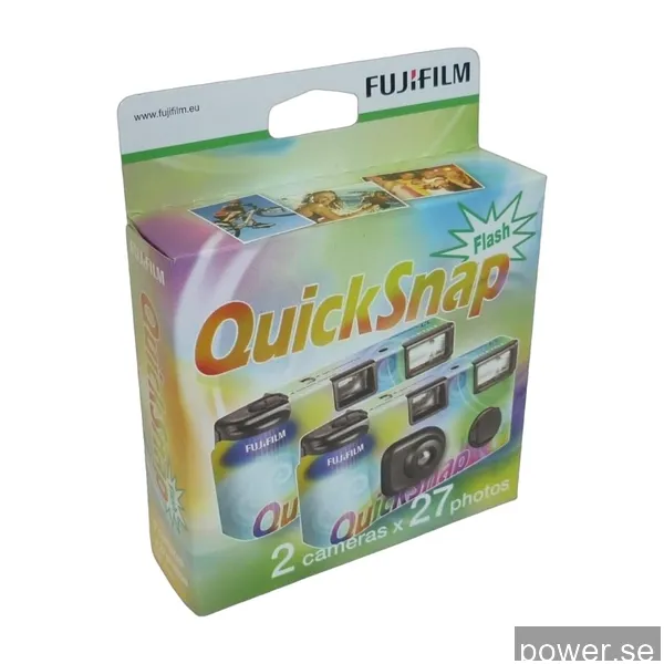 Fujifilm Quicksnap Flash 400 Engångskamera 2-pack