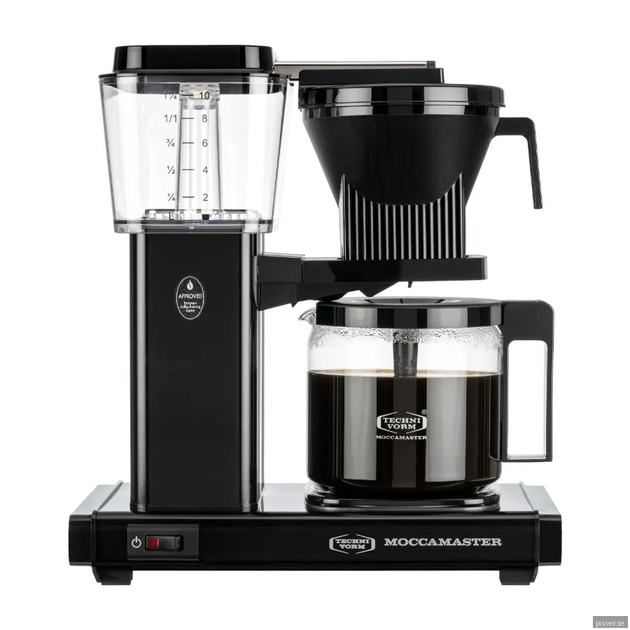 Moccamaster Oneswitch kaffebryggare, Black