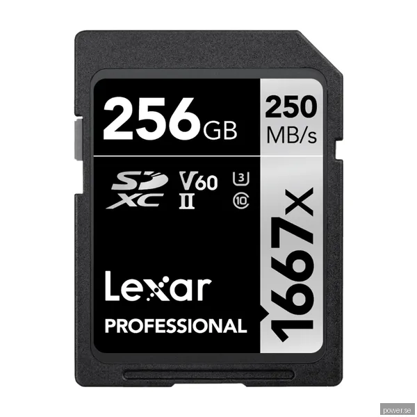 Lexar Professional SILVER 1667x - 250MB/s - 256GB