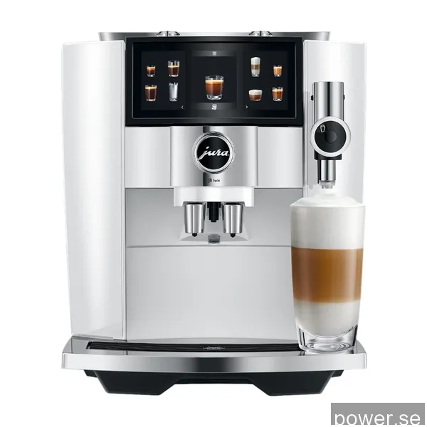 JURA J8 Twin Diamond kaffemaskin, vit