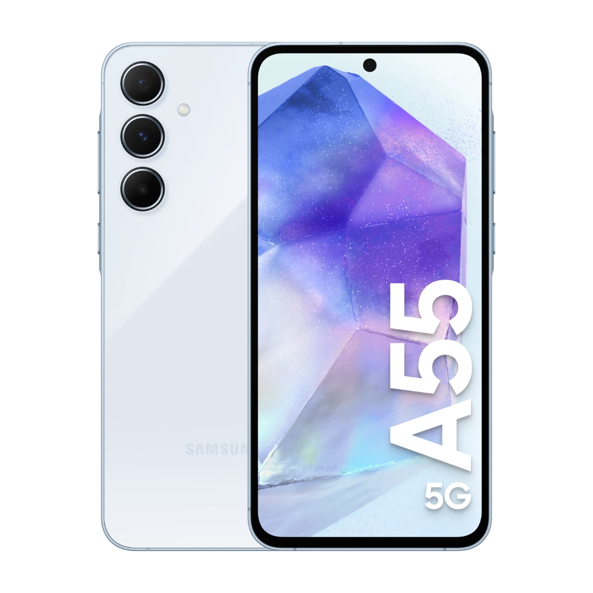 Samsung Galaxy A55 5G 256 GB, Awesome Iceblue
