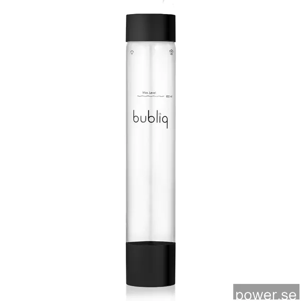 bubliq-flaska 800 ml, mattsvart