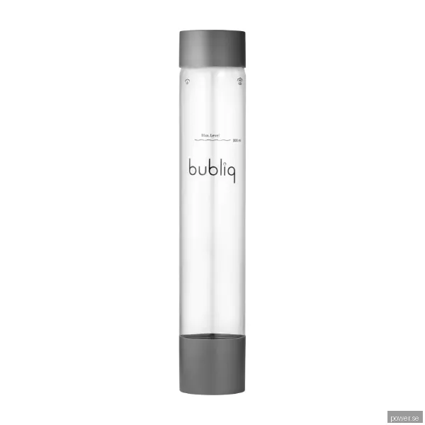 bubliq-flaska 800 ml, mattgrå