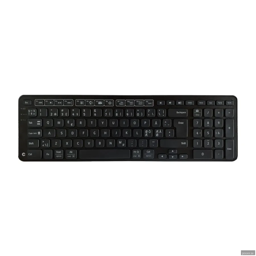 Contour Balance Keyboard Wireless, svart