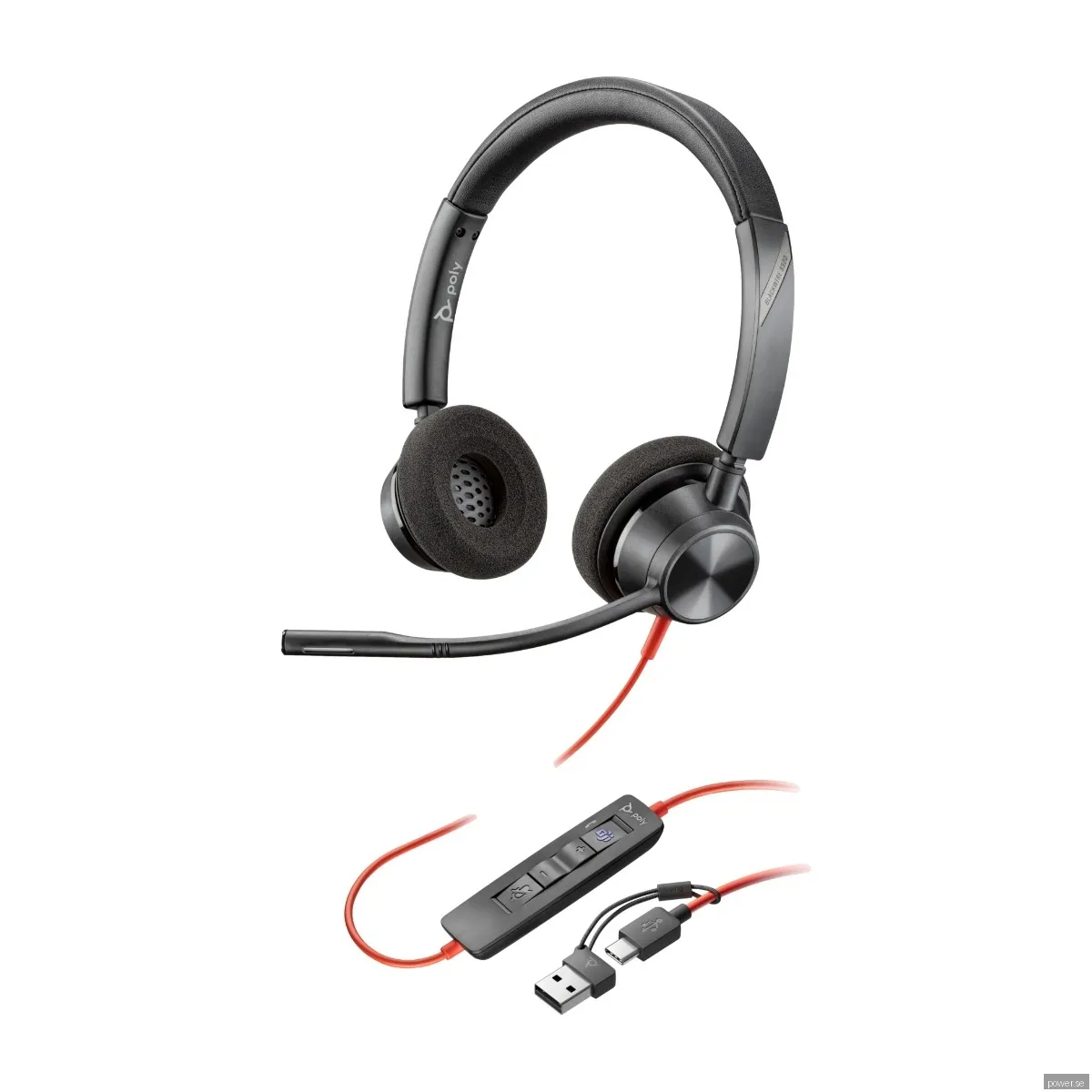 Poly Blackwire 3320-M