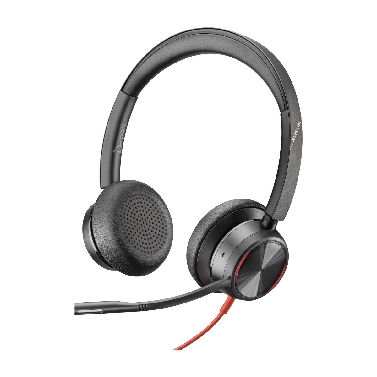 HP Poly Blackwire 8225 Teams USB-C headset, svart