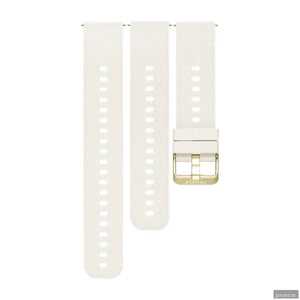 Triacle Classic klockarmband universellt 18 mm, vitt