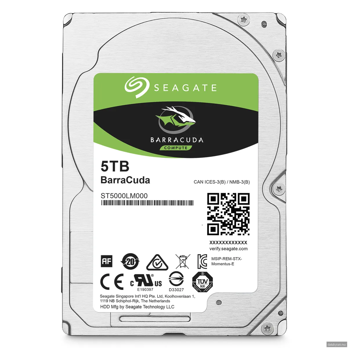 Seagate BarraCuda Pro - 5TB - Hårddisk - ST5000LM000 - SATA-600 - 2,5"