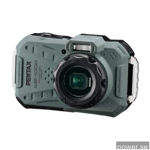 PENTAX WG-1000 digitalkamera, olivgrön