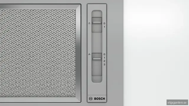 Bosch Serie 2 Integrerad Köksfläkt DLN53AA70 (antracit 53 cm)