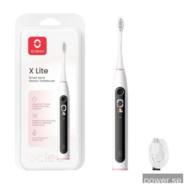 Oclean X Lite eltandborste, grå