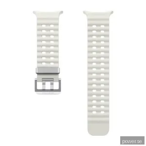 Samsung Galaxy Watch Ultra Marine band, vit sand