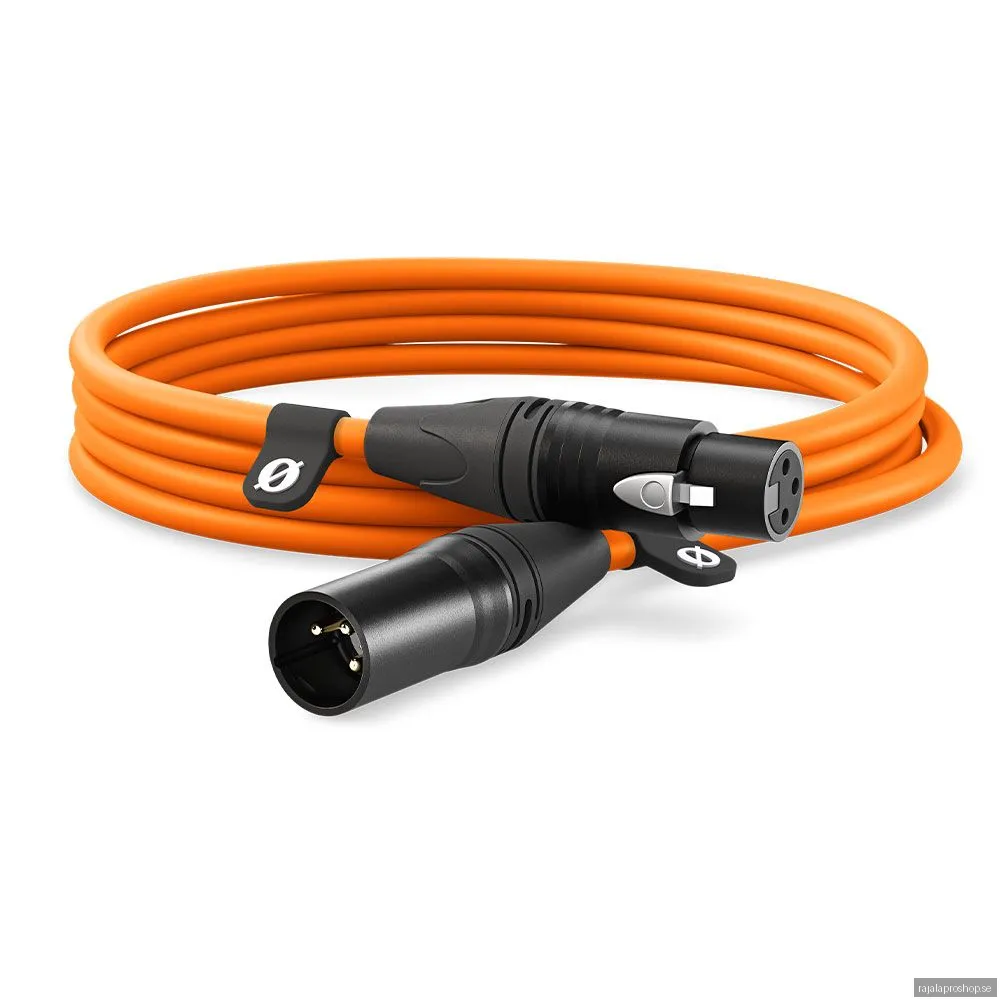 RØDE XLR-kabel 3 m, orange