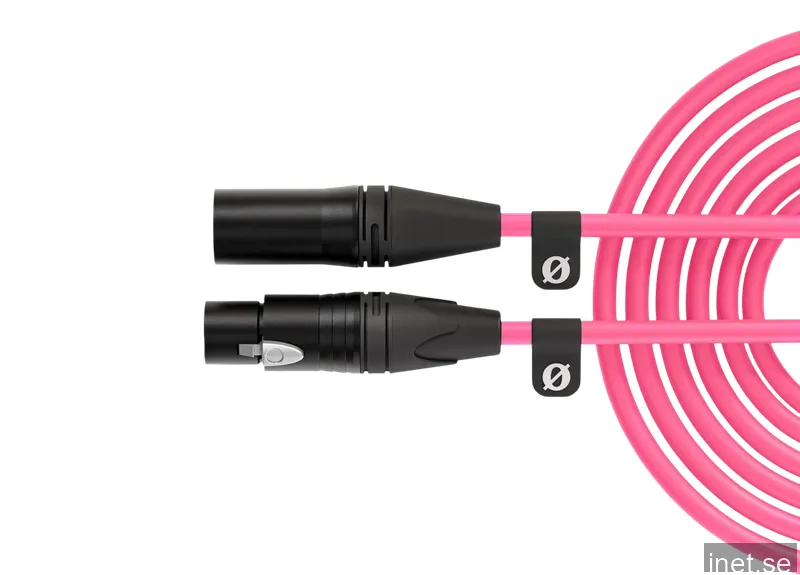RØDE XLR-kabel 6 m, rosa