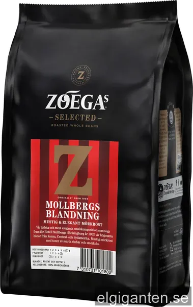 Zoégas Mollbergs Blanding kaffebönor 450 g