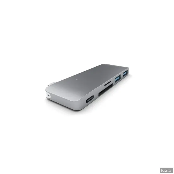 Satechi USB-C Pass Through USB Hub – 3-i-1 hub