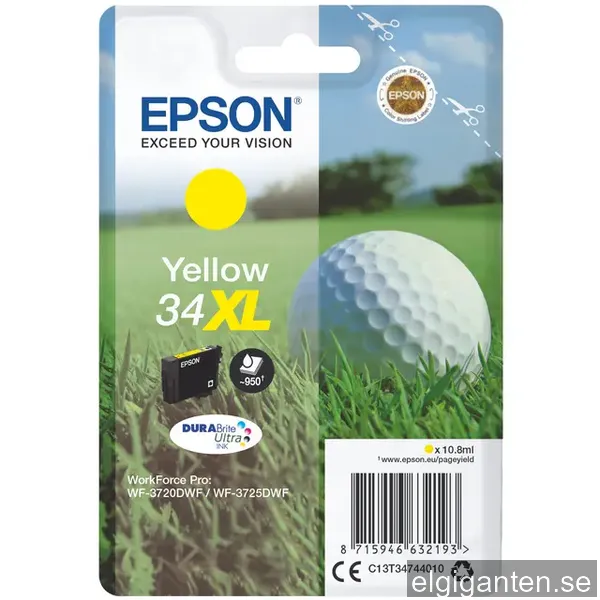 Epson 34XL - Yellow Ink