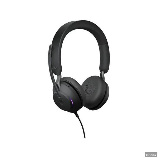 Jabra Evolve2 40 SE USB-C MS Stereo headset med kabel