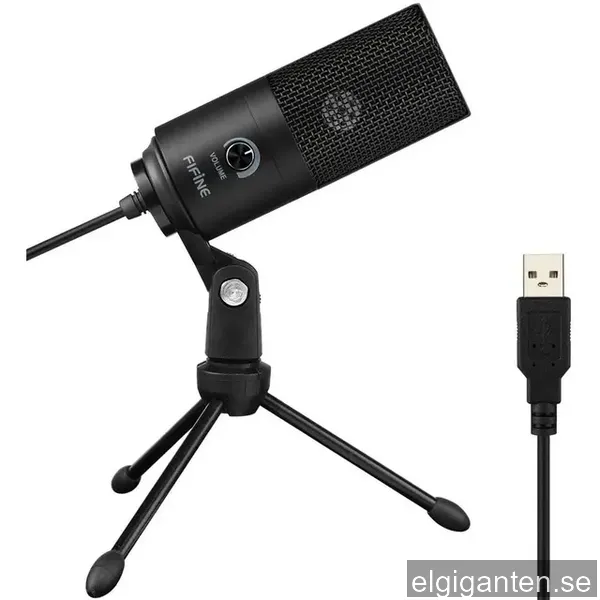 Fifine USB Skrivbords Mikrofon K669B