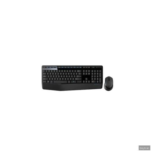 Logitech MK345 Wireless Combo - US - Tastatur & Mus set - Universal - Svart