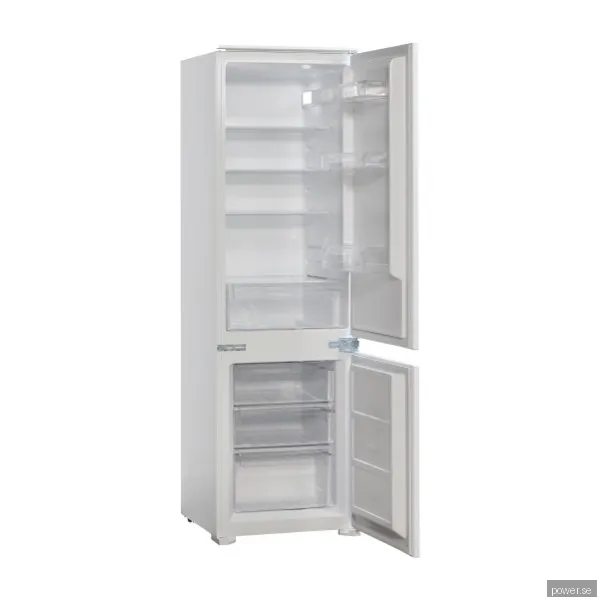 Scandomestic BIC249WE integrerad kyl/frys