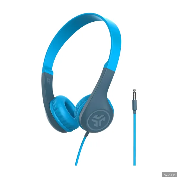 JLab JBuddies Pop barnhörlurar, blå