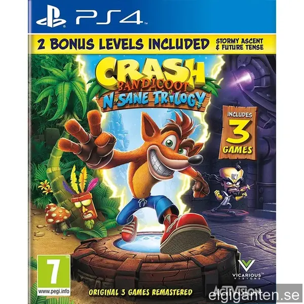 Crash Bandicoot N.Sane Trilogy 2.0 (PS4)