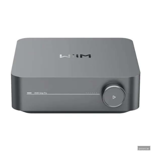 WiiM Amp Pro - 2x60W - 8 Ohm - Dark Grey