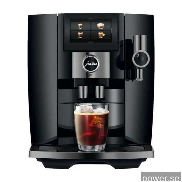 Jura J10 espressomaskin, Piano Black