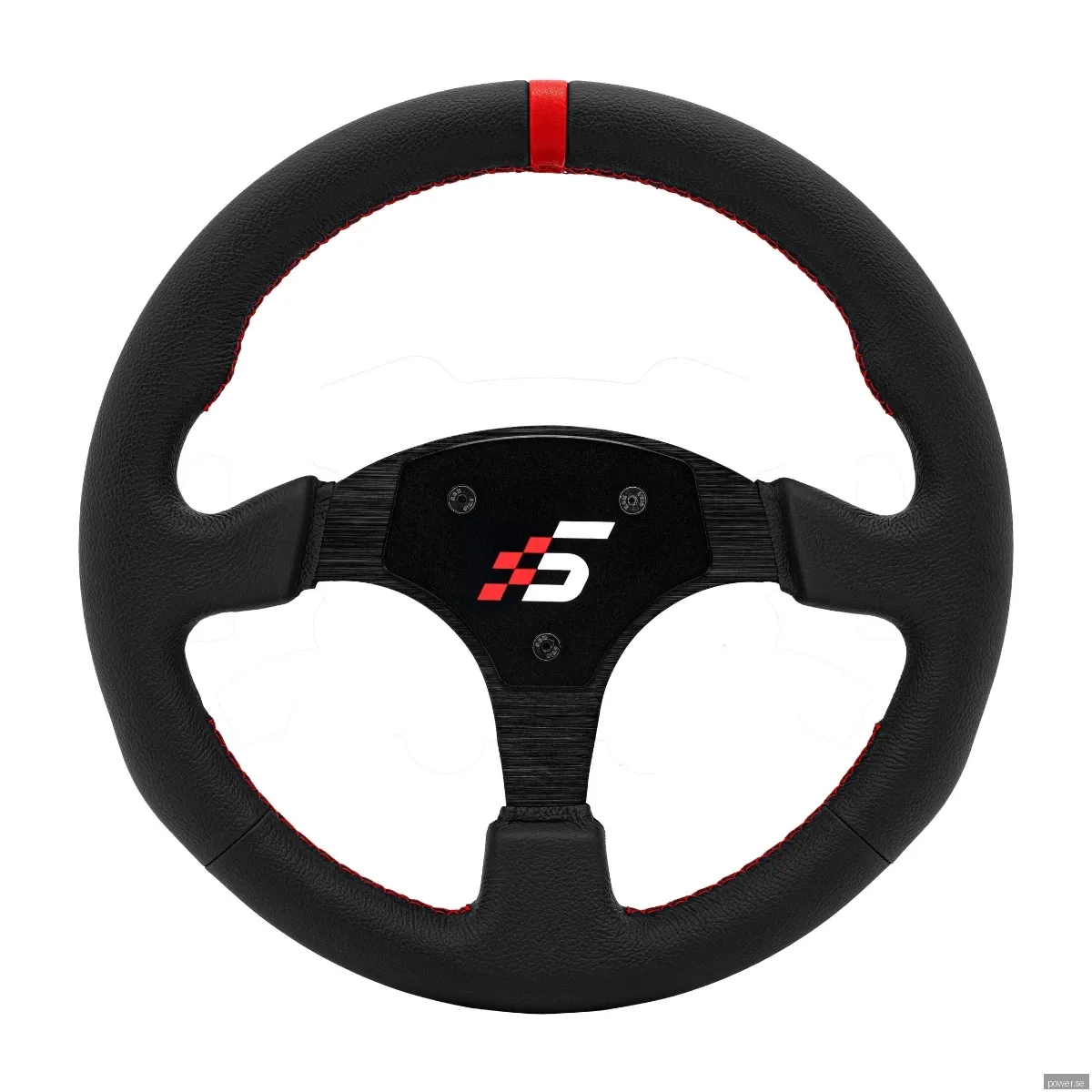 Simagic P-330R racingratt mod, (Läder)