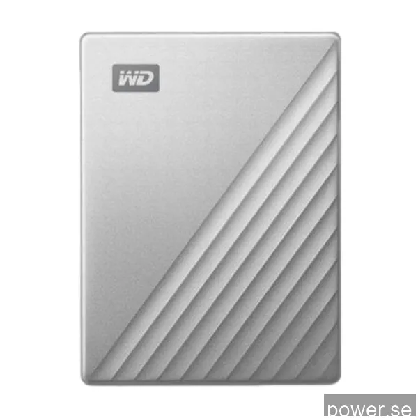 WD My Passport Ultra - Extern Hårddisk - 4TB - Silver