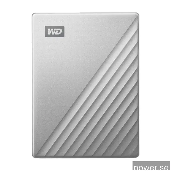 WD My Passport Ultra - Extern Hårddisk - 1TB - Silver