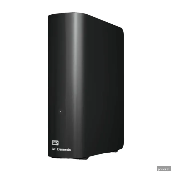 WD Elements Desktop U3 - Extern Hårddisk - 16TB - Svart
